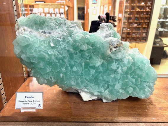 "Rocks and Minerals of Arizona and the Southwest" at the Sun City Rockhounds Mineral Museum.