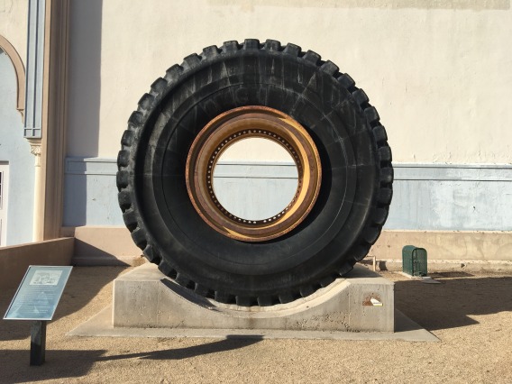 Mining Truck Tire, Sierrita Mine, Pima Co., AZ