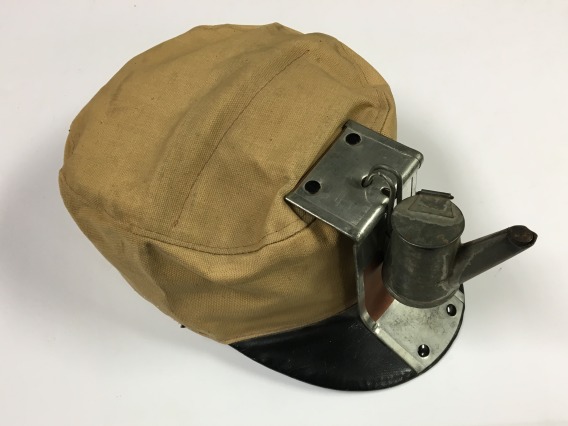 Miner's Cap with Oil Lamp, Gila Co., AZ