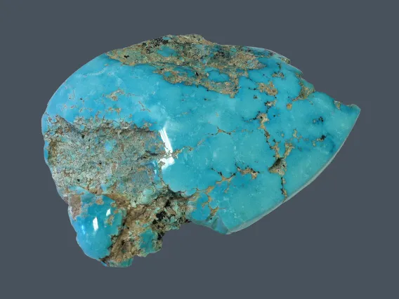 Turquoise, Sleeping Beauty Mine, Miami, Gila Co., AZ