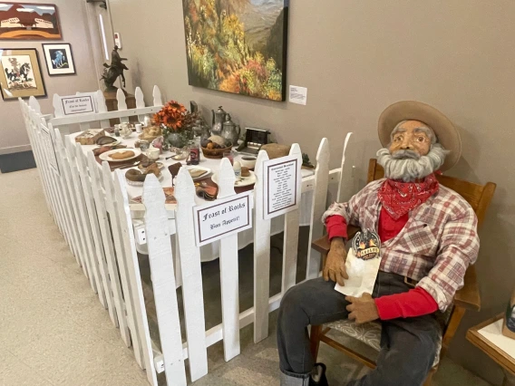 Feast of Rocks display.