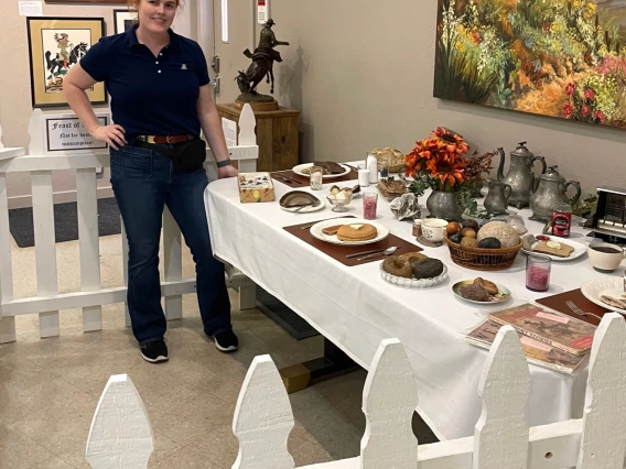 Feast of Rocks display.