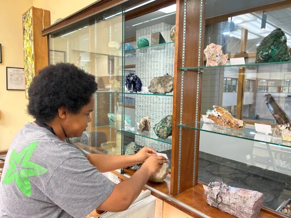 "Rocks and Minerals of Arizona and the Southwest" at the Sun City Rockhounds Mineral Museum.