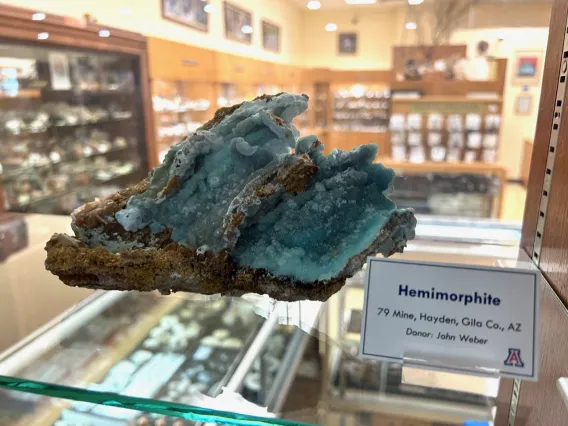 "Rocks and Minerals of Arizona and the Southwest" at the Sun City Rockhounds Mineral Museum.