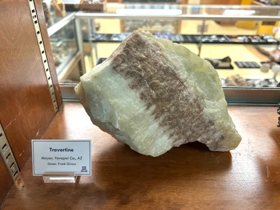 "Rocks and Minerals of Arizona and the Southwest" at the Sun City Rockhounds Mineral Museum.