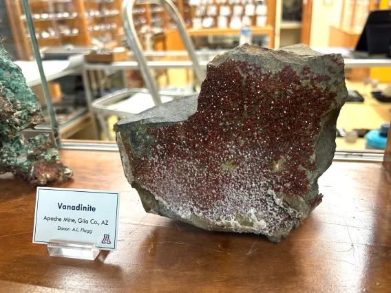 "Rocks and Minerals of Arizona and the Southwest" at the Sun City Rockhounds Mineral Museum.