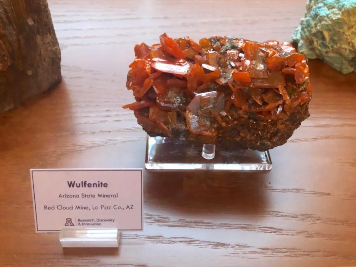 Wulfenite