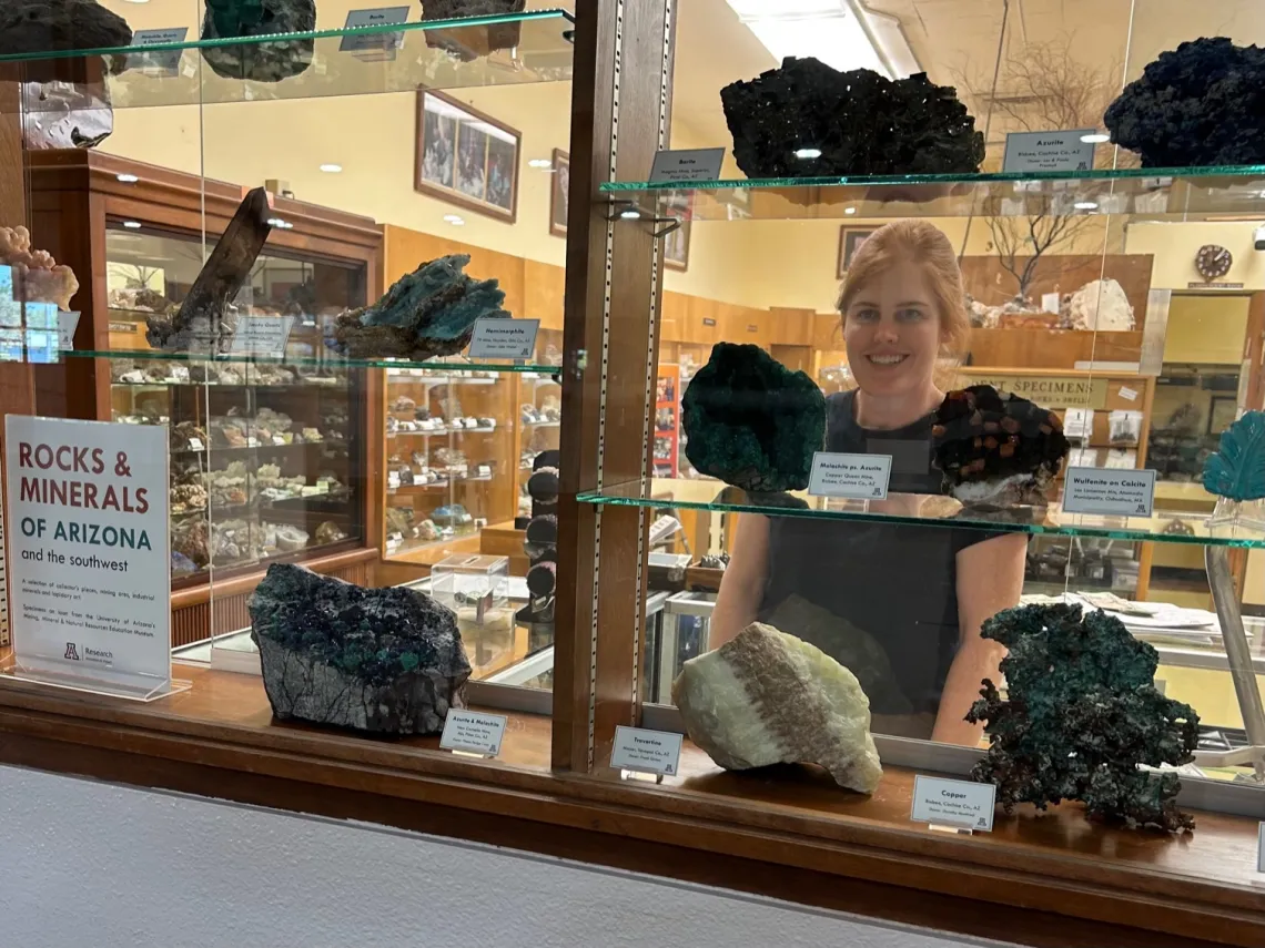 "Rocks and Minerals of Arizona and the Southwest" at the Sun City Rockhounds Mineral Museum.