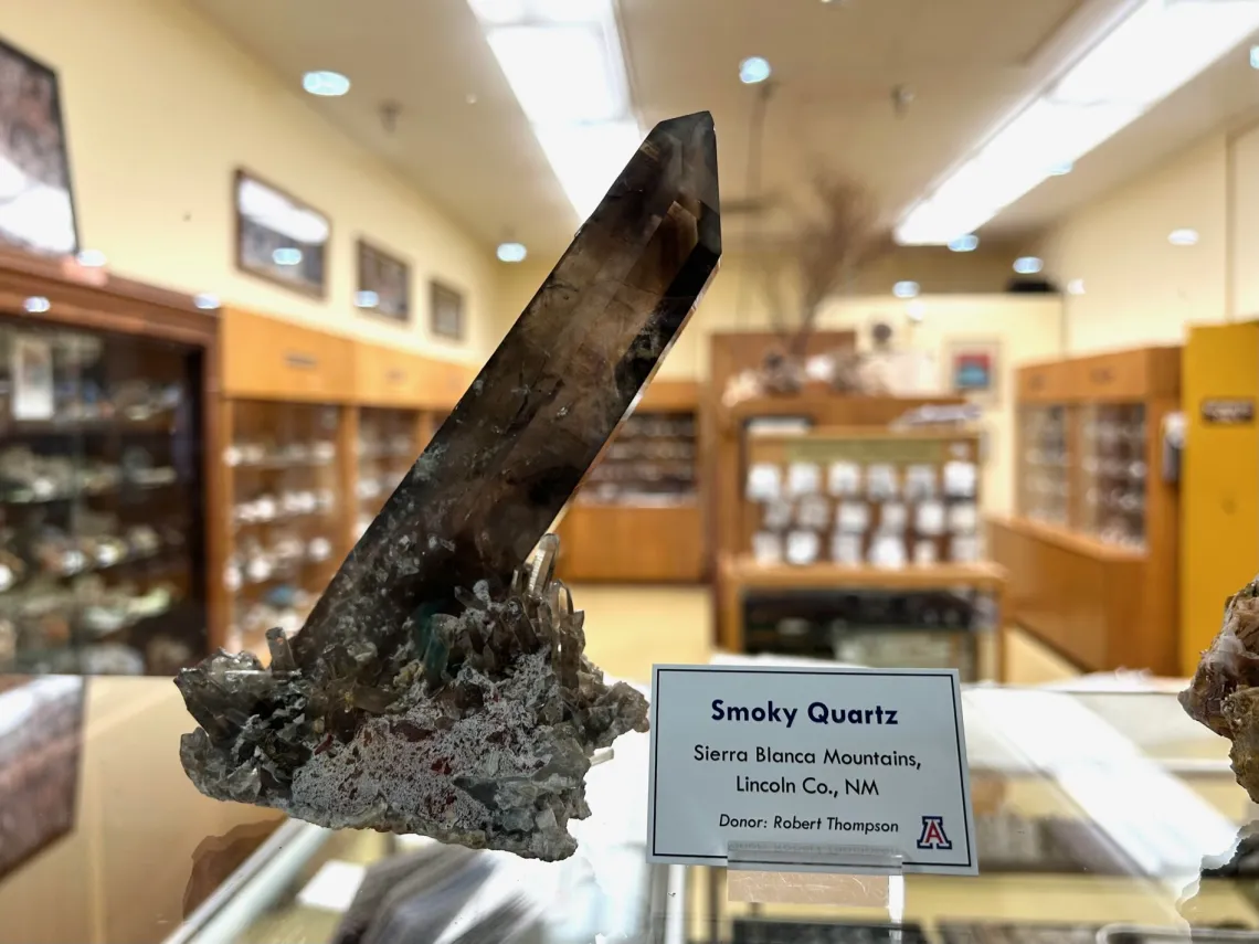 "Rocks and Minerals of Arizona and the Southwest" at the Sun City Rockhounds Mineral Museum.