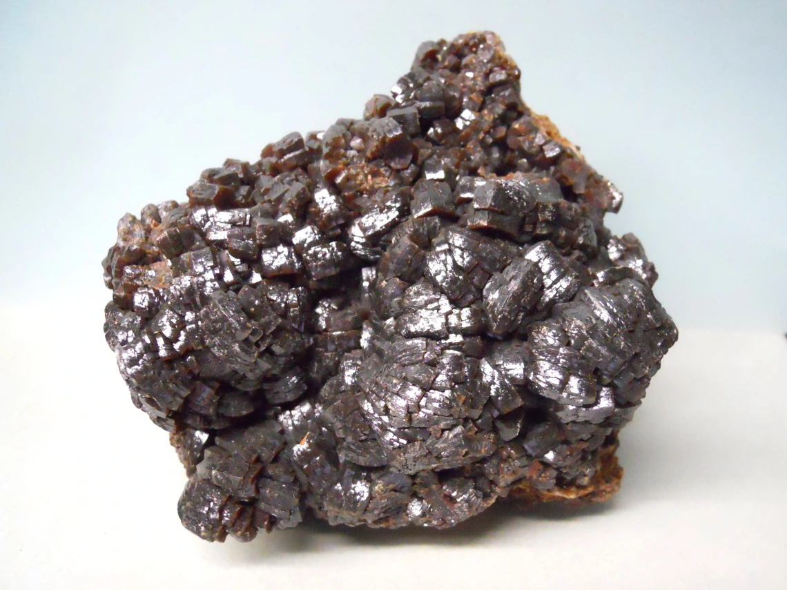 Vanadinite, Gallagher Vanadium Mine, Cochise Co., AZ