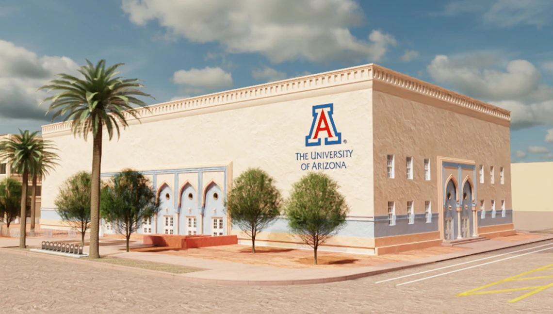 Rending of our museum building at 1502 W. Washington St.