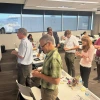 Attendees complete an exercise during one of our planning meetings.